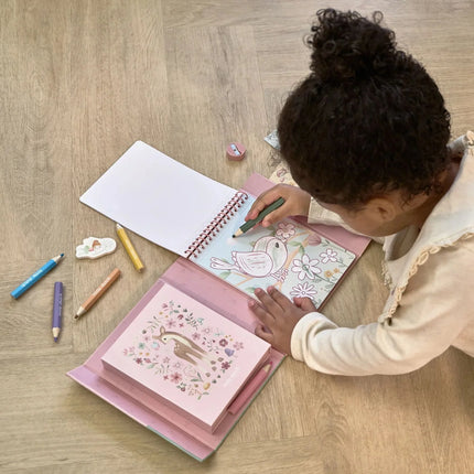 Little Dutch Livre de coloriage Rosa