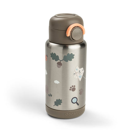 <tc>Done by Deer</tc> Bouteille isotherme à paille Tiny Trails Sand 340 ml