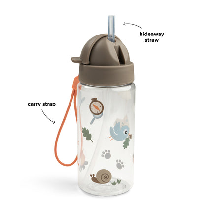 <tc>Done By Deer</tc> Gobelet à pailles Tiny Trails Sand 350 ml