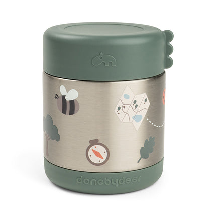 Done Bye Deer Storage Tray Tiny Trails Green 300ml
