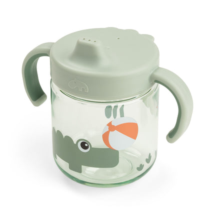 <tc>Done by Deer</tc> Petit gobelet avec bec verseur et anses Playground Green