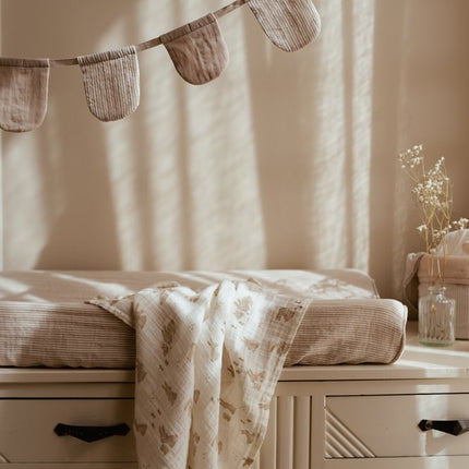 Housse de matelas à langer - Pure Soft Beige
