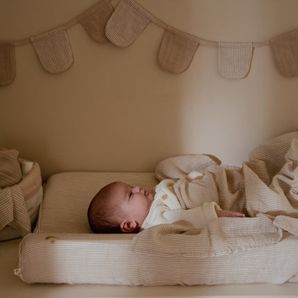 Housse de matelas à langer - Pure Soft Beige