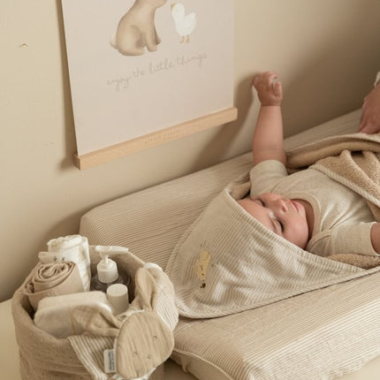 Housse de matelas à langer - Pure Soft Beige