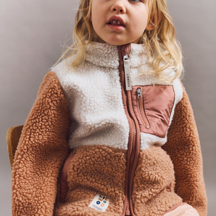 <tc>Liewood</tc> Veste Nolan Pile Tuscany rose multicolore