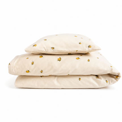Housse de couette Konges Sløjd Lemon 70 x 100 cm