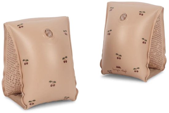 <tc>Konges Slojd</tc> Bandes de natation Wings Basic Cherry Blush 3-6 ans