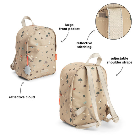 <tc>Done By Deer</tc> Sac à dos Tiny Trails Sand 7,5 litres