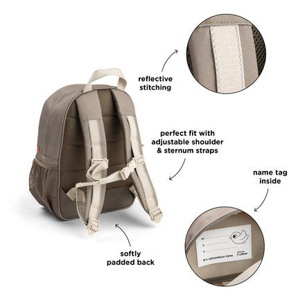 <tc>Done By Deer</tc> Sac à dos Tiny Trails Sand 13 L