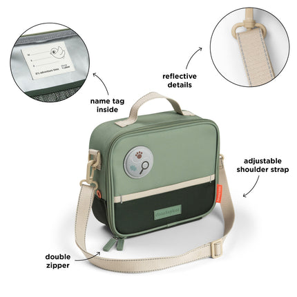<tc>Done By Deer</tc> Sac-repas isotherme Tiny Trails Vert 4 L