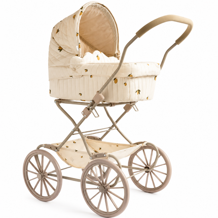 Poussette pour poupées Konges Sløjd « Lemon », style vintage