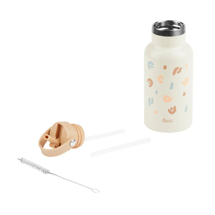 <tc>Babymoov</tc> Gourde isotherme en acier inoxydable Little Explorer, couleur ivoire