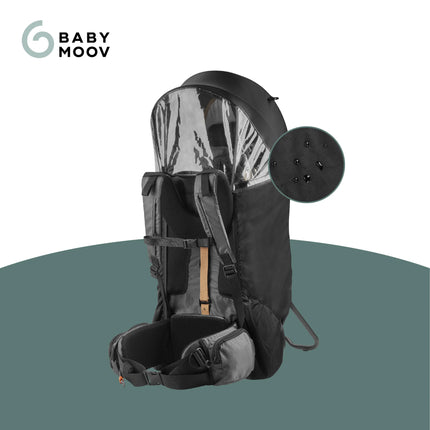 <tc>Babymoov</tc> Housse de pluie<tamp>pour porte-bébé</tamp>Moov<tamp>Hike</tamp>