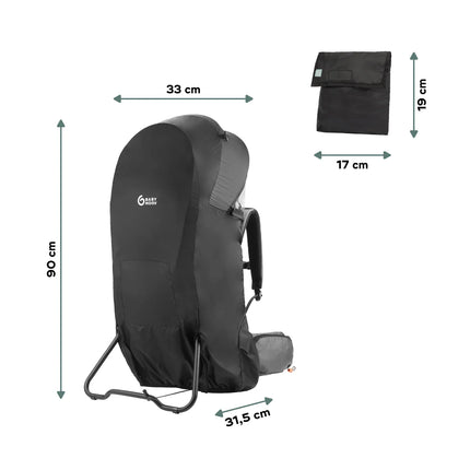 <tc>Babymoov</tc> Housse de pluie<tamp>pour porte-bébé</tamp>Moov<tamp>Hike</tamp>
