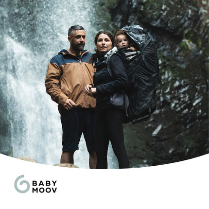<tc>Babymoov</tc> Housse de pluie<tamp>pour porte-bébé</tamp>Moov<tamp>Hike</tamp>