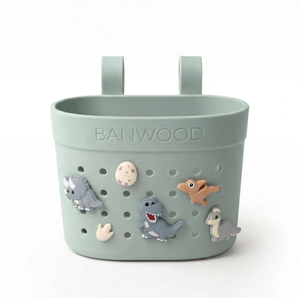 <tc>Banwood</tc> Panier pour trottinette et vélo d'enfant Pin<tamp>Ride Clay</tamp>