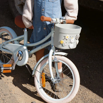 <tc>Banwood</tc> Panier pour trottinette et vélo d'enfant Pin<tamp>Ride Ivory</tamp>