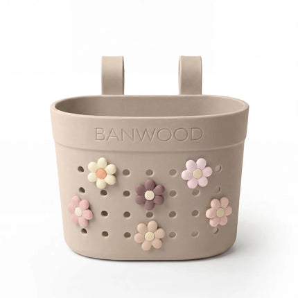<tc>Banwood</tc> Panier pour trottinette et vélo d'enfant Pin<tamp>Ride Sand</tamp>