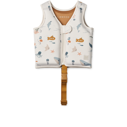 Gilet de sauvetage Liewood Dove Sea Creature / Sandy