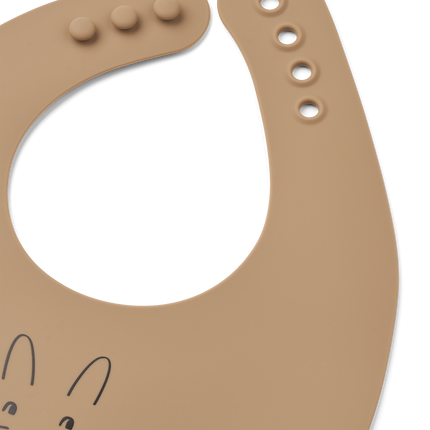 <tc>Liewood</tc> Bavoir Ember Rabbit Sandy/Oat