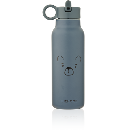 <tc>Liewood</tc> Gourde Falk Mr Bear, motif baleine, bleu