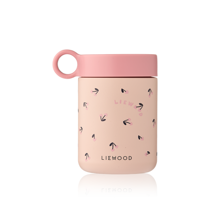 <tc>Liewood</tc> Petite boîte de rangement Kiani Mini Cherry heart/Rosey