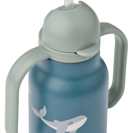 <tc>Liewood</tc> Bouteille d'eau Kimmie Arctic Sea/Ocean view 250 ml