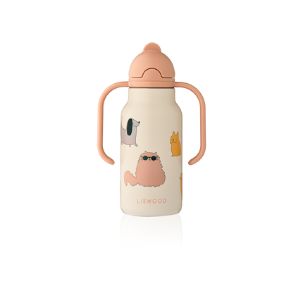 <tc>Liewood</tc> Bouteille d'eau Kimmie Cats and Dogs/Sandy 250 ml