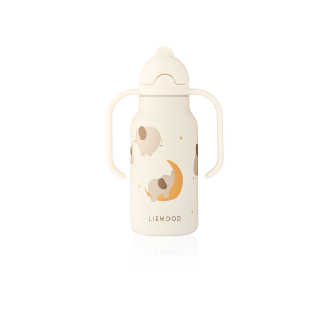 <tc>Liewood</tc> Bouteille d'eau Kimmie Elephant/Crème de la crème 250 ml