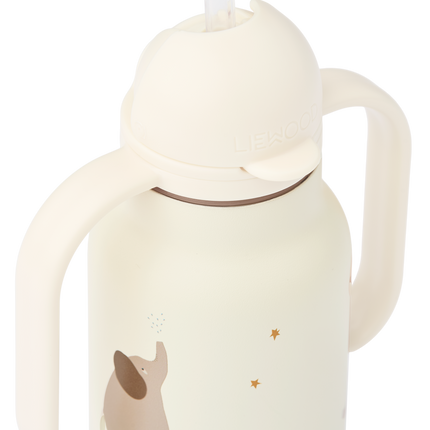 <tc>Liewood</tc> Bouteille d'eau Kimmie Elephant/Crème de la crème 250 ml