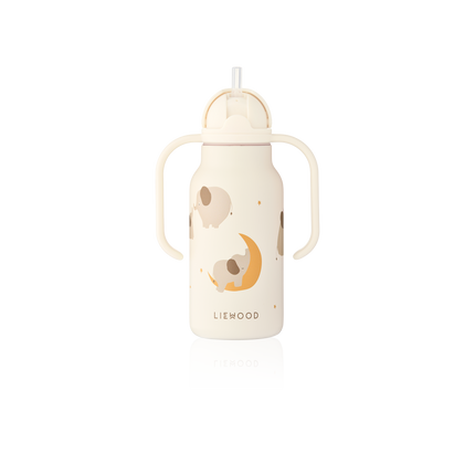 <tc>Liewood</tc> Bouteille d'eau Kimmie Elephant/Crème de la crème 250 ml