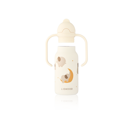 <tc>Liewood</tc> Bouteille d'eau Kimmie Elephant/Crème de la crème 250 ml