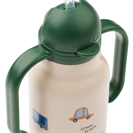 <tc>Liewood</tc> Gourde Kimmie Cars/Sandy 250 ml