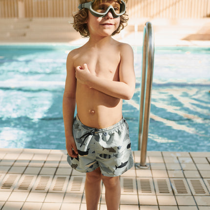 Gustav Printed Flippers Sea Peppermint (Menthe poivrée)