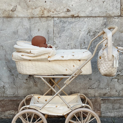 Poussette pour poupées Konges Sløjd « Lemon », style vintage