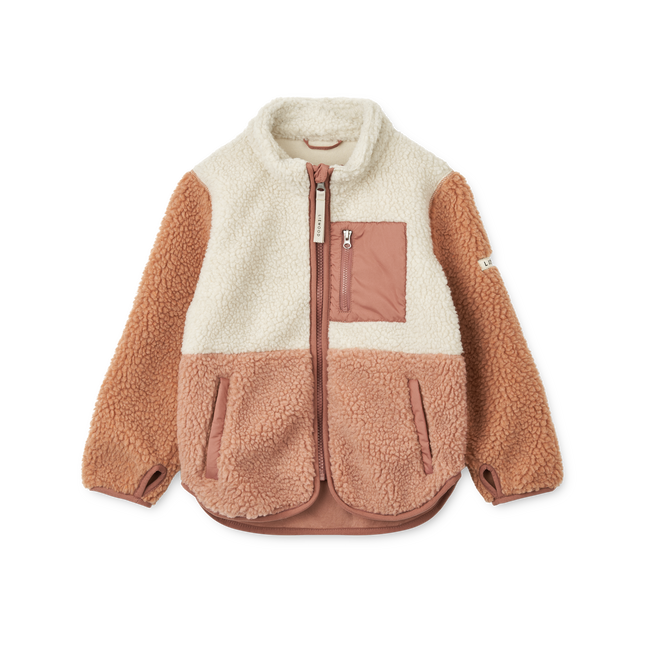 <tc>Liewood</tc> Veste Nolan Pile Tuscany rose multicolore