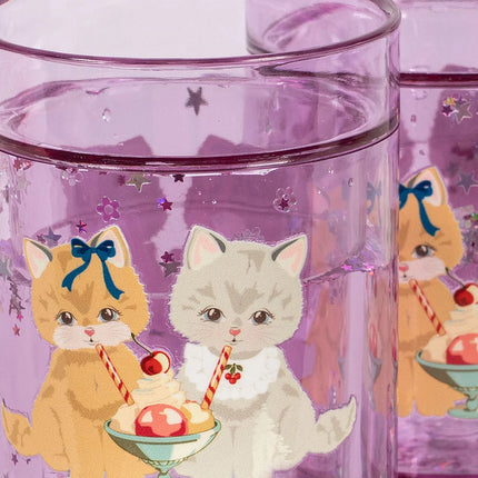 Konges Sløjd Bekertje Glitter Kitty Gelateria 2St