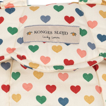 Konges Sløjd Poppendraagzak Coeur Coloré