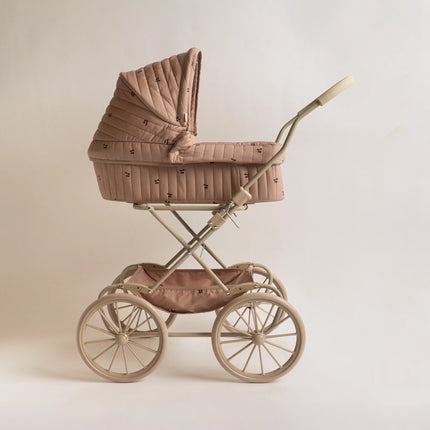 Poussette pour poupées Konges Sløjd, style vintage « Cherry »