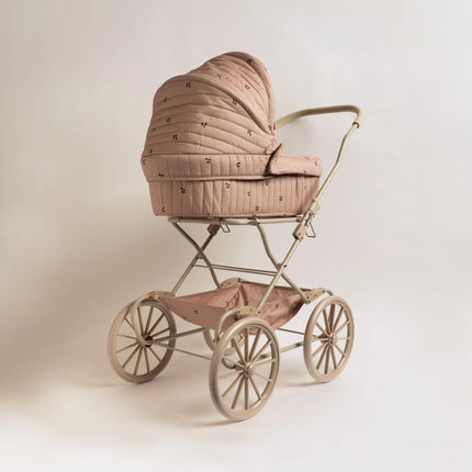 Poussette pour poupées Konges Sløjd, style vintage « Cherry »
