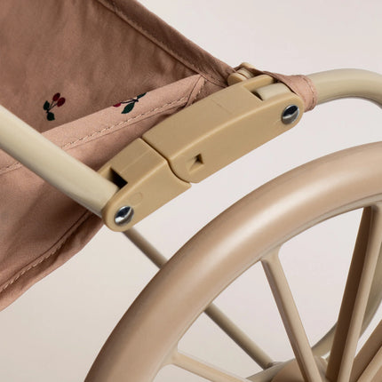 Poussette pour poupées Konges Sløjd, style vintage « Cherry »