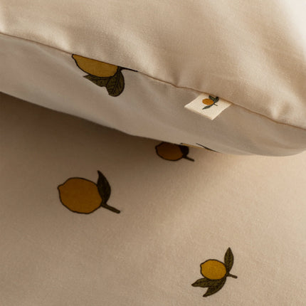 Housse de couette Konges Sløjd Lemon 70 x 100 cm