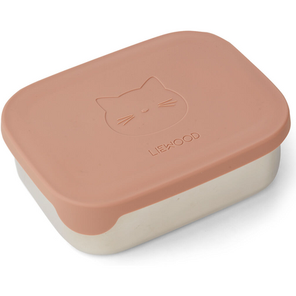 <tc>Liewood</tc> Boîte à lunch Arthur Cat Rose foncé