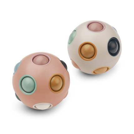 <tc>Liewood</tc> Solene Puzzle Ball Pale Tuscany Multi Mix, 2 pièces