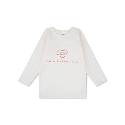 <tc>Swim Essentials</tc> T-shirt de bain à manches longues blanc Pure Tones