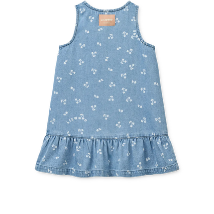 Liewood Baby Jurkje Sybilla Cherry Heart Sandy / Denim