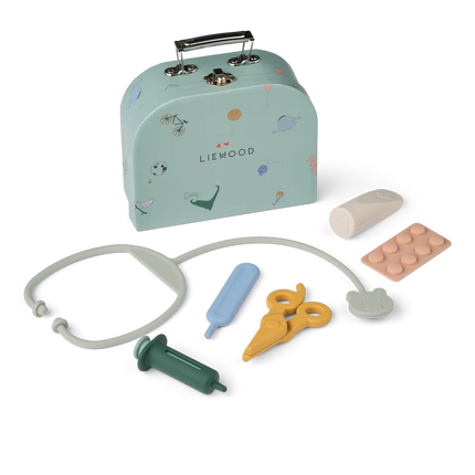 Liewood Mallette de jouets Leif - Kit de médecin