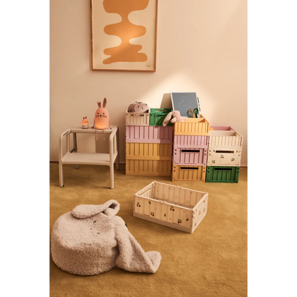 Liewood Coffret de rangement Weston Peach / Sea Shell Box M, lot de 2