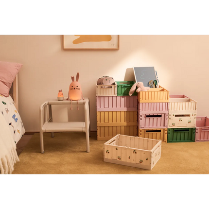 Liewood Coffret de rangement Weston Peach / Sea Shell Box M, lot de 2