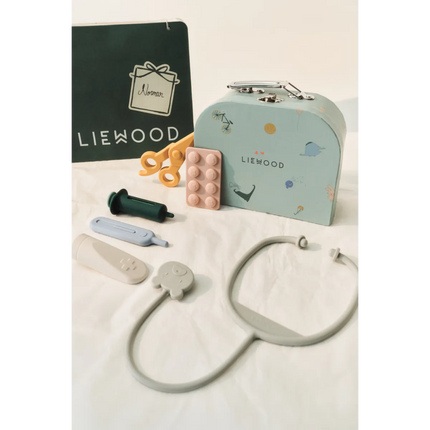 Liewood Mallette de jouets Leif - Kit de médecin